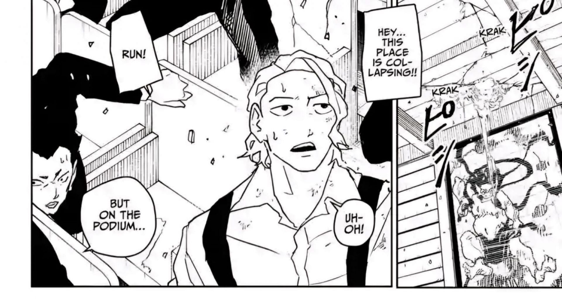 Shiba in the manga (Image via Shueisha)